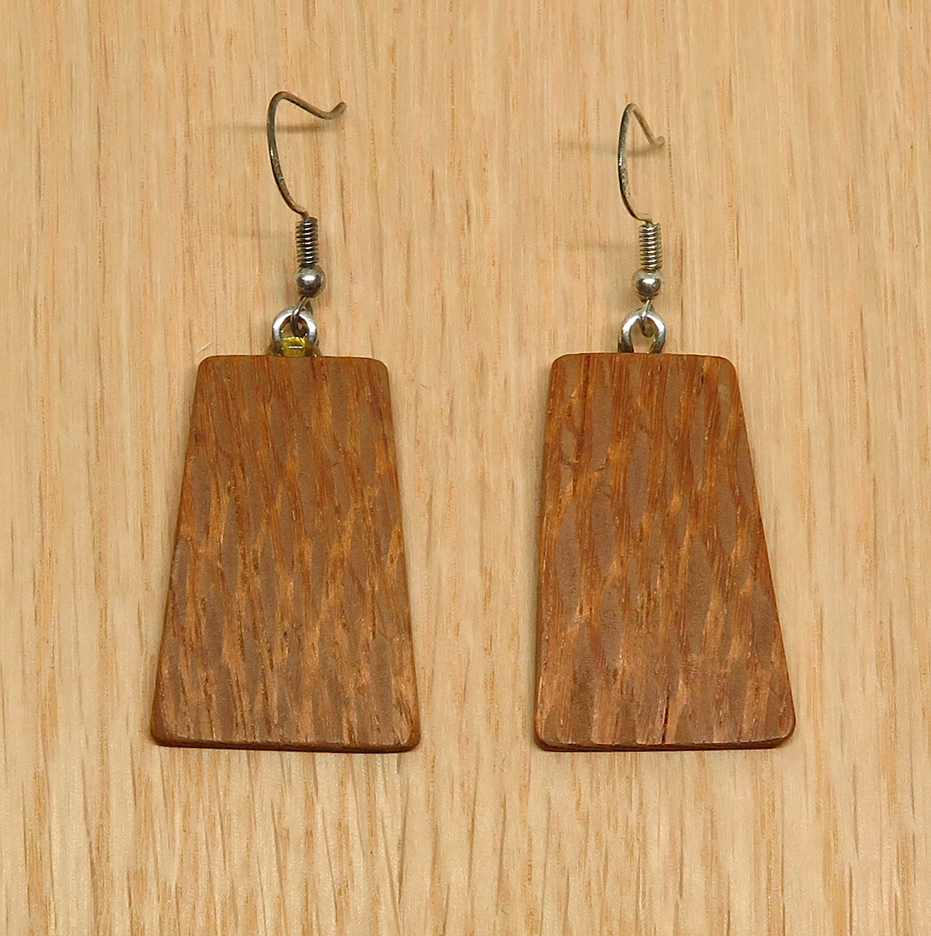 Silky Oak 'Inca' Drop Earrings