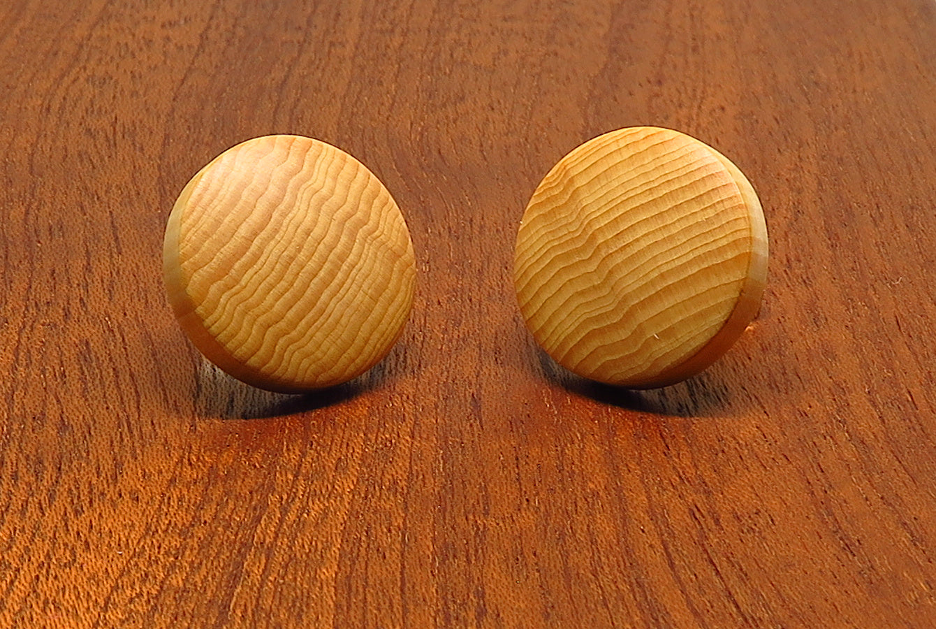 Huon Pine Stud Earrings