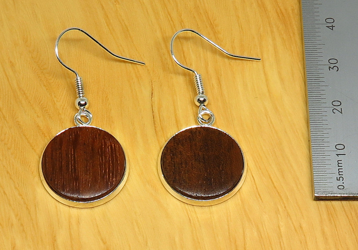 Jarrah Inlay Drop Earrings