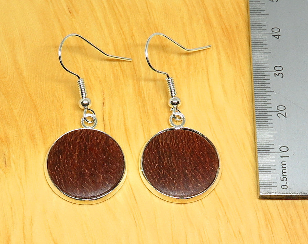 Kimberley Beefwood Inlay Drop Earrings