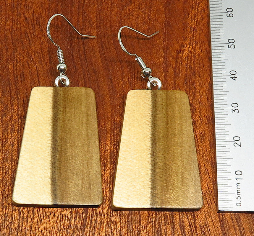 Tasmanian Sassafras 'Inca' Drop Earrings