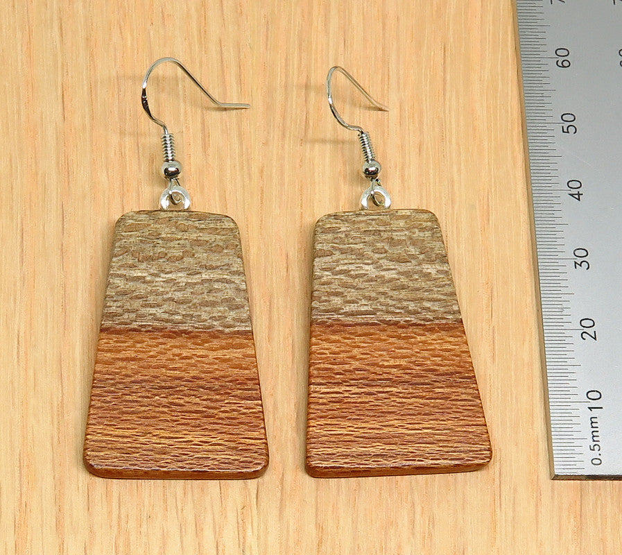 Kimberley Grevillea Timber Drop Earrings