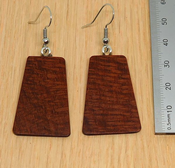 Kimberley Beefwood 'Inca' Drop Earrings