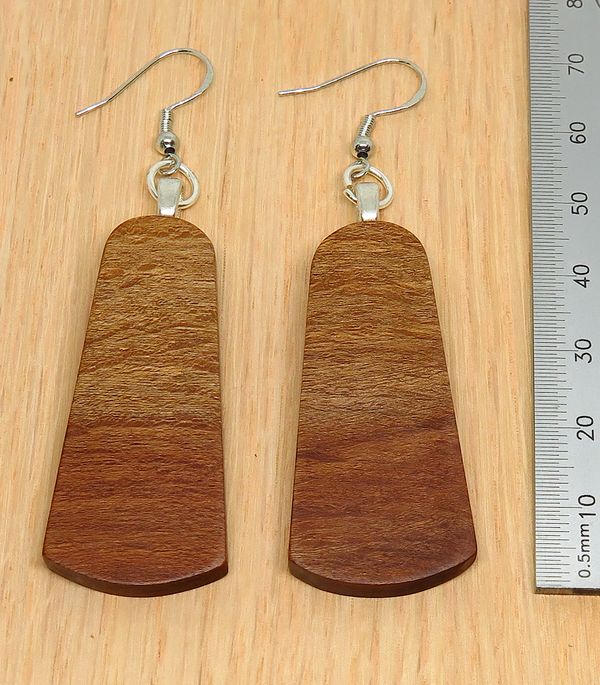 Sheoak Timber Drop Earrings