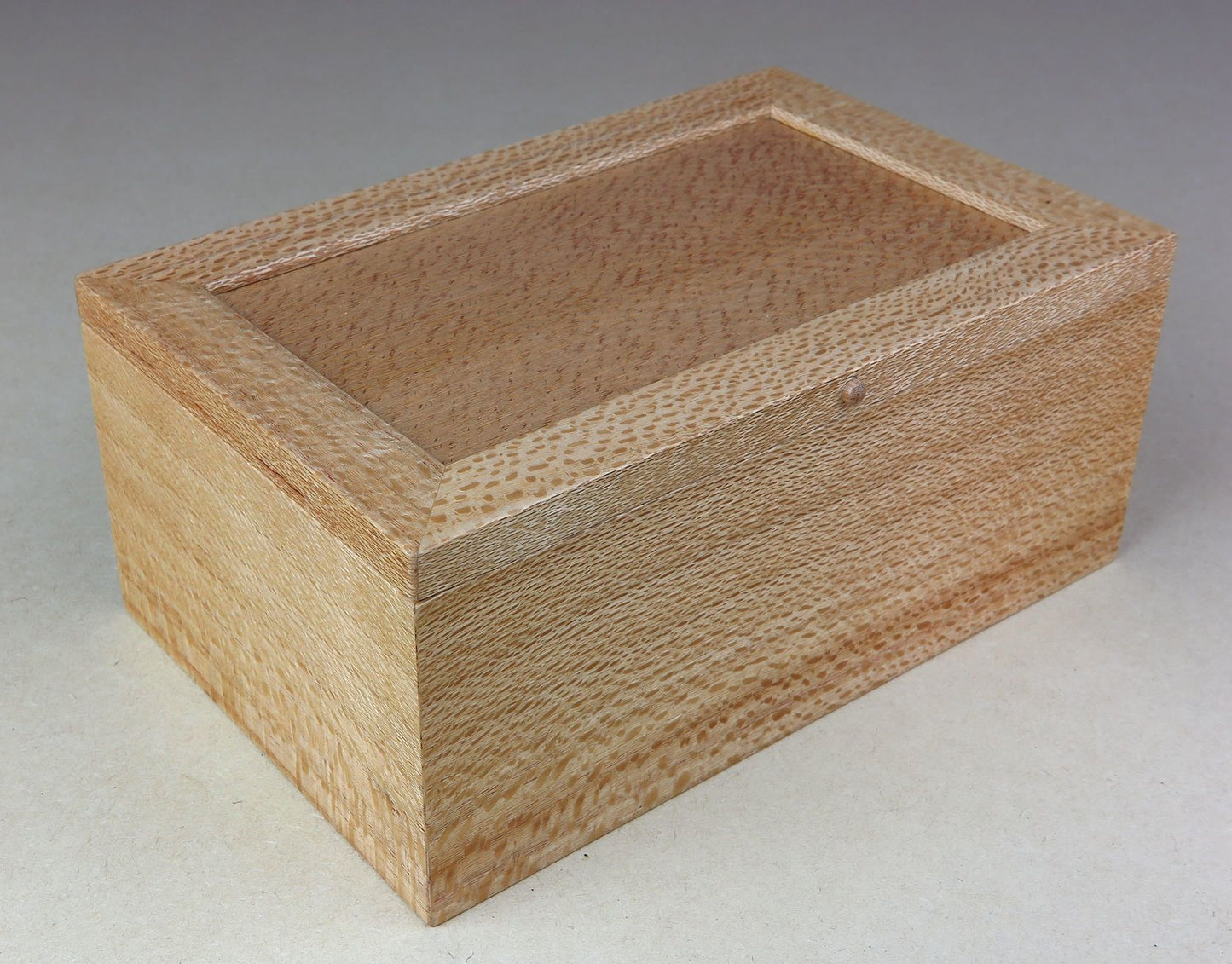 Silky Oak Jewellery Box With Tray