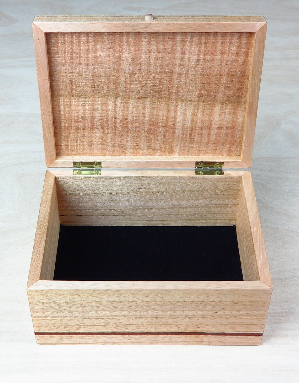 Tas Oak Eucalyptus and Jarrah Small Jewellery Box