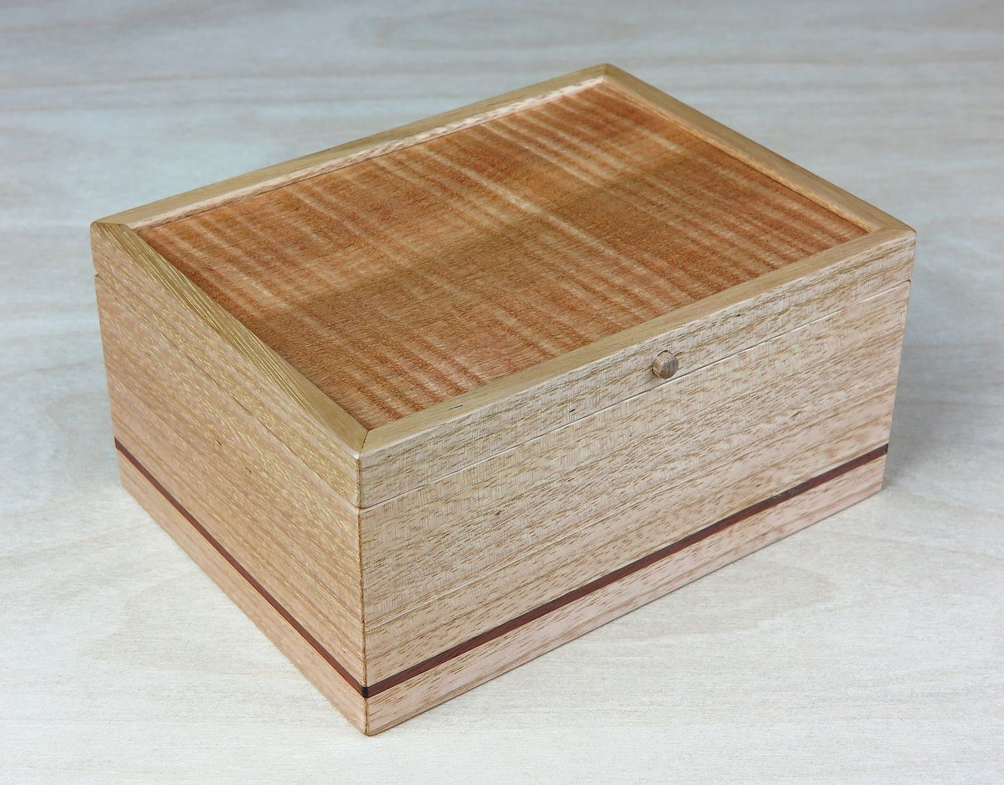 Tas Oak Eucalyptus and Jarrah Small Jewellery Box