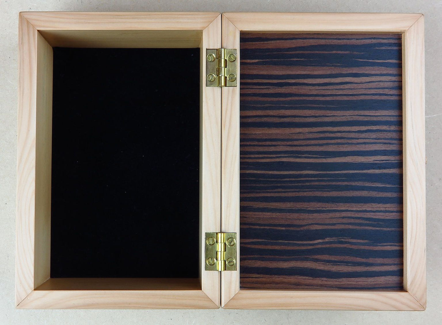 King Billy Pine and Macassar Ebony Small Jewellery Box