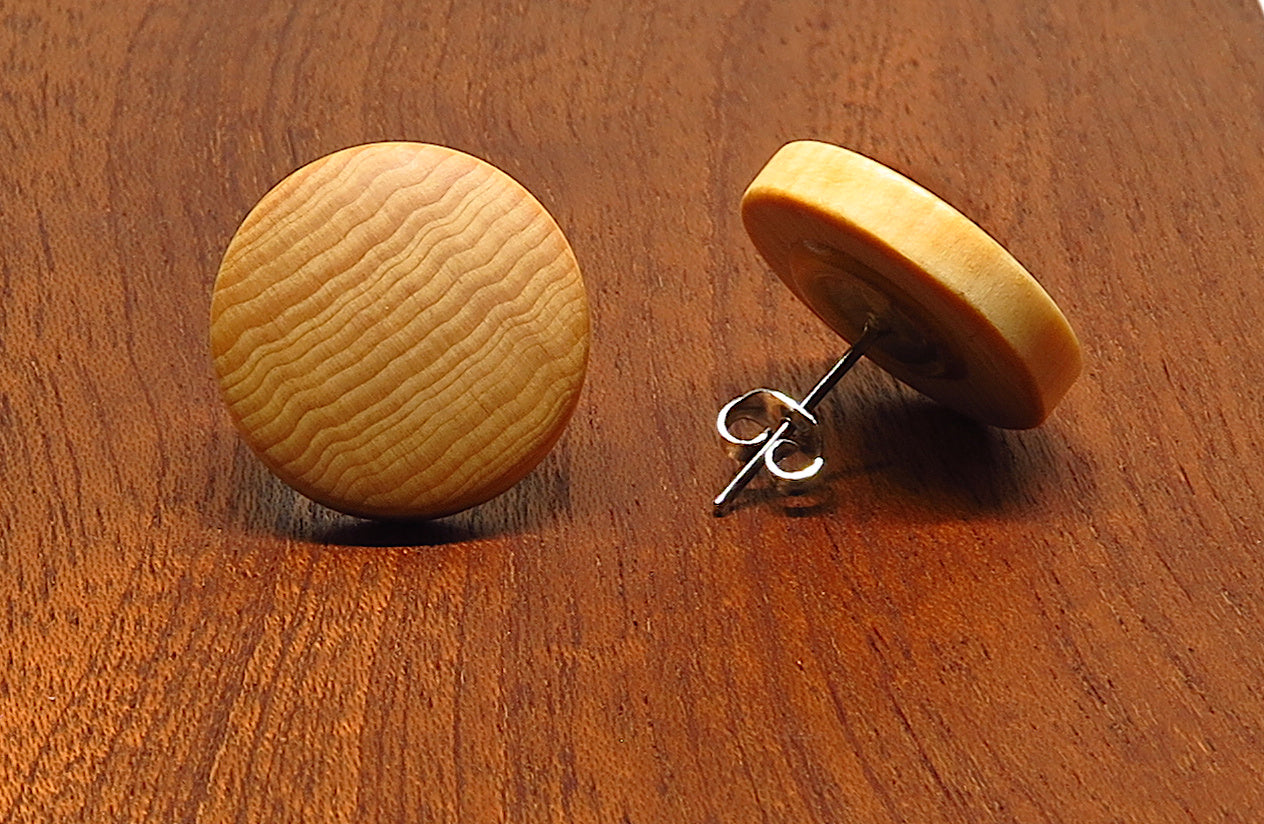 Huon Pine Stud Earrings