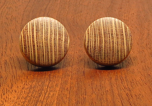 Silky Oak Stud Earrings