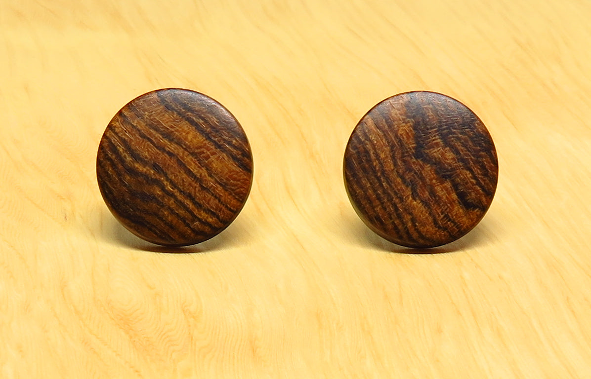 Bocote Stud Earrings