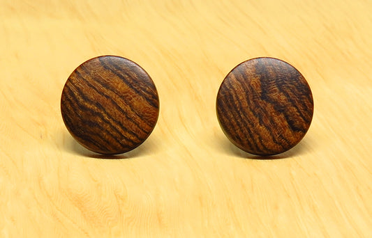 Bocote Stud Earrings