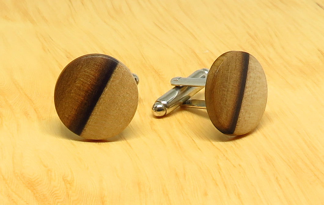 Tasmanian Sassafras Cufflinks