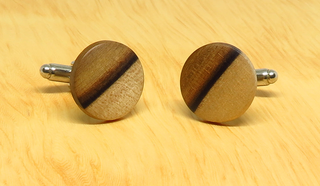 Tasmanian Sassafras Cufflinks