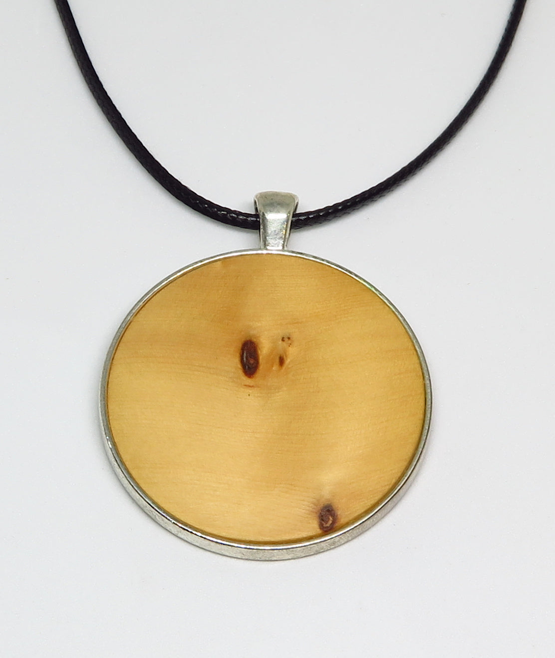Huon Pine Round Pendant
