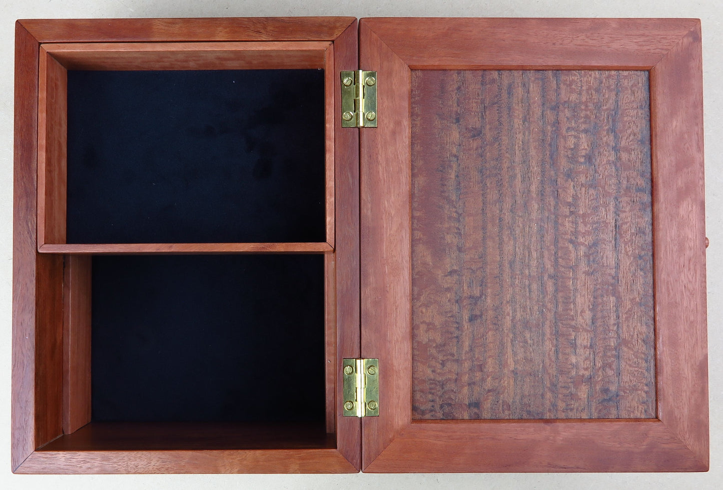 Red Gum and Dillenia Jewellery Box With Tray