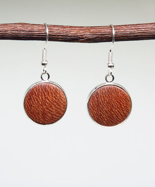 Kimberley Beefwood Inlay Drop Earrings