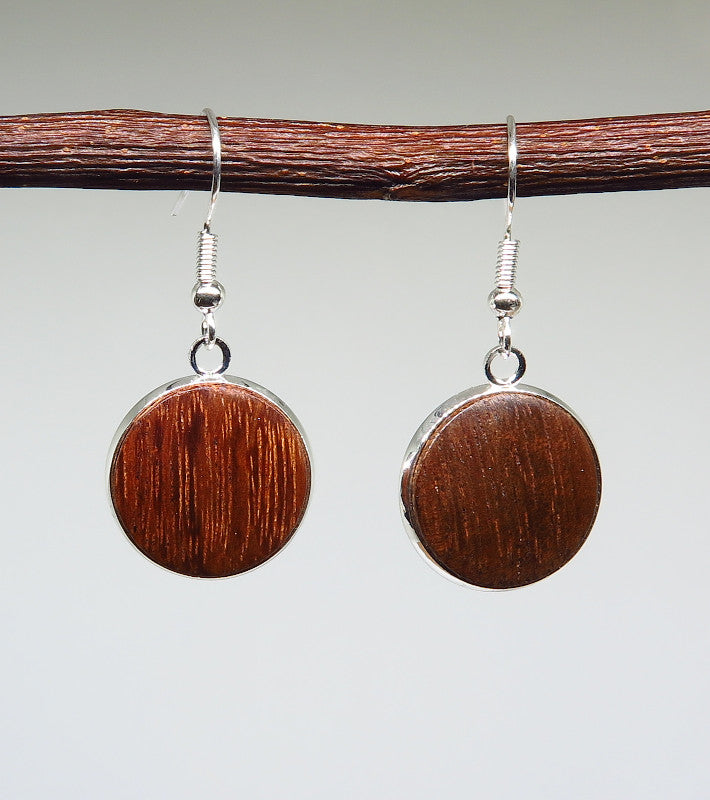 Jarrah Inlay Drop Earrings
