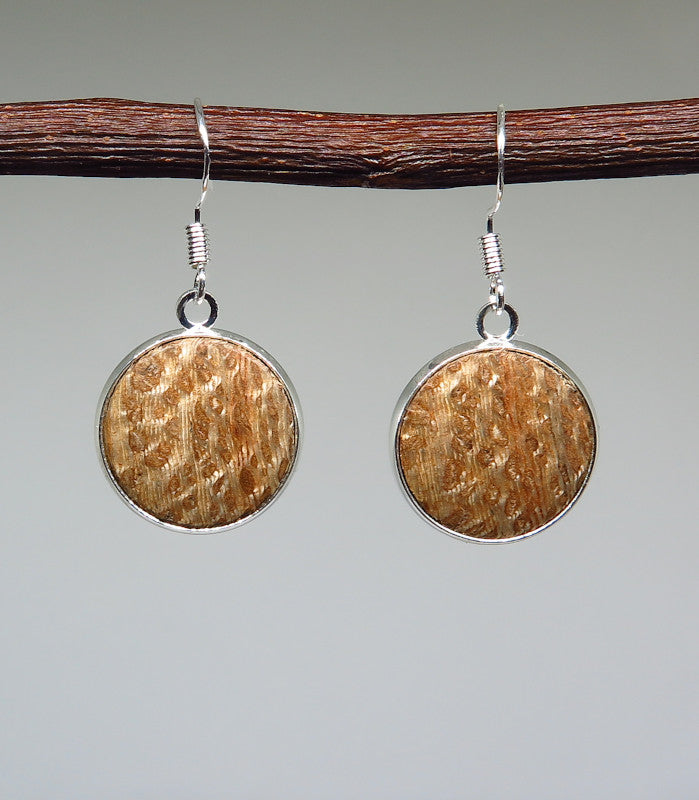 Banksia inlay Drop Earrings
