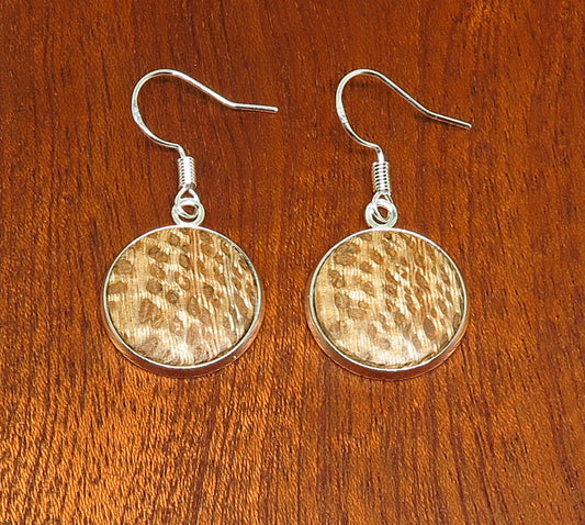 Banksia inlay Drop Earrings