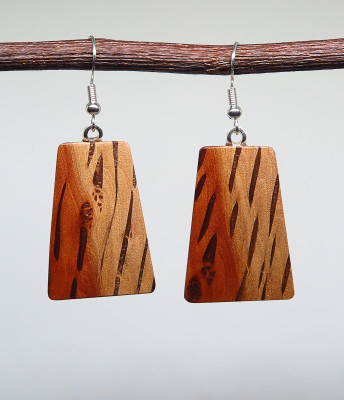 Hairy Oak 'Inca' Drop Earrings