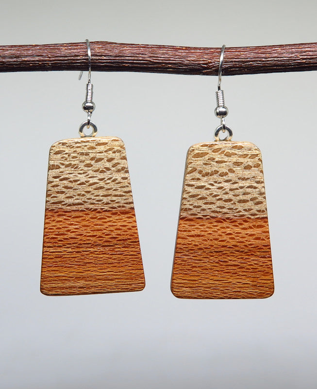 Kimberley Grevillea Timber Drop Earrings