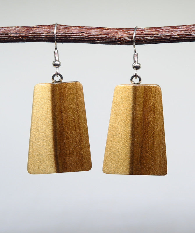 Tasmanian Sassafras 'Inca' Drop Earrings
