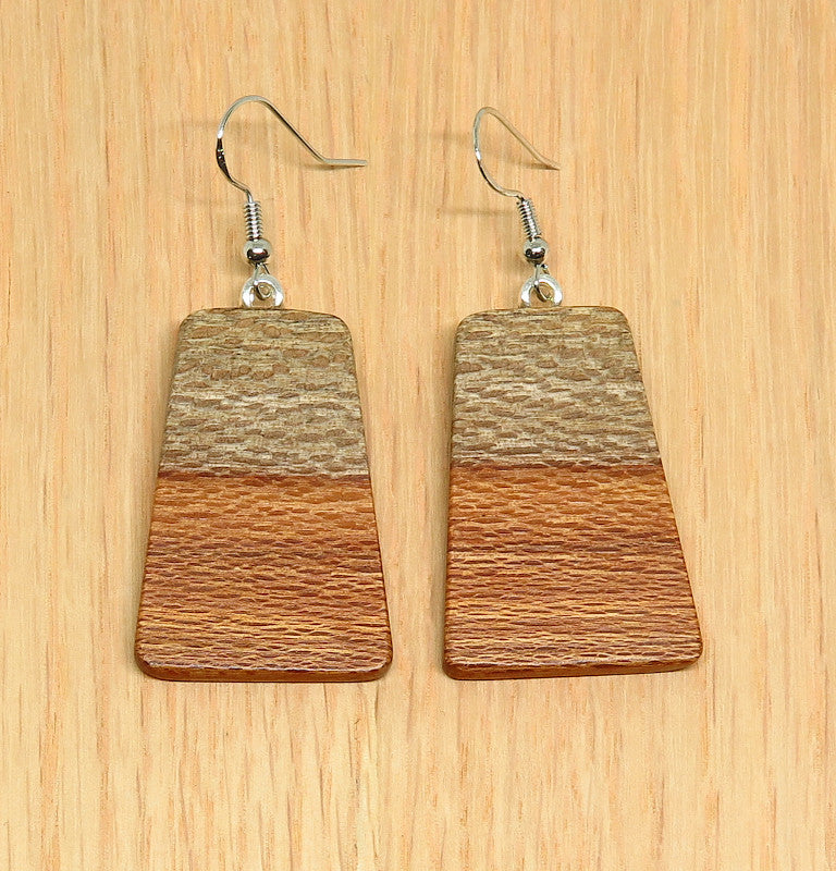 Kimberley Grevillea Timber Drop Earrings