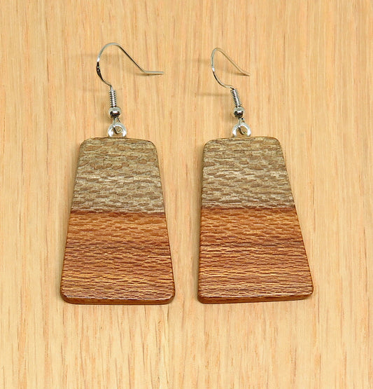 Kimberley Grevillea Timber Drop Earrings