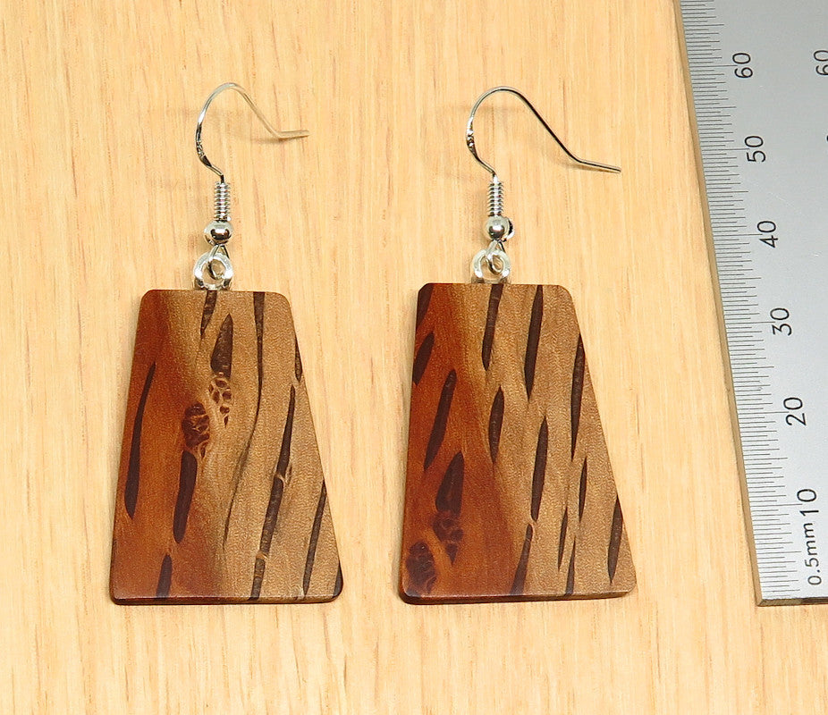 Hairy Oak 'Inca' Drop Earrings