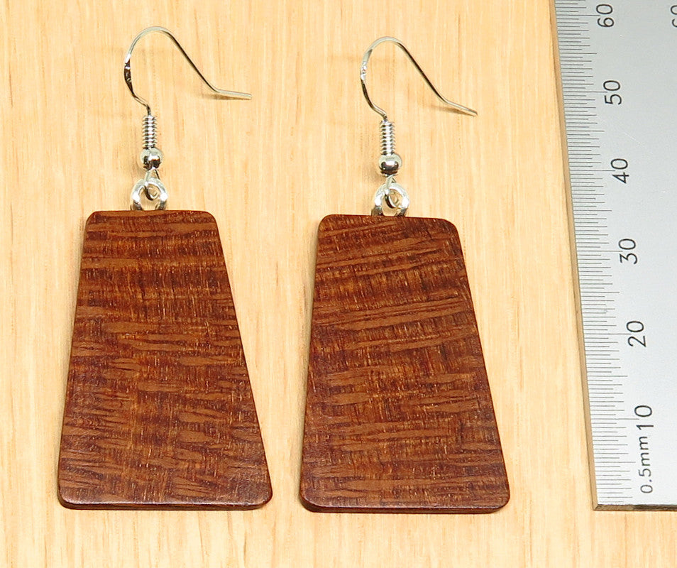 Kimberley Beefwood 'Inca' Drop Earrings