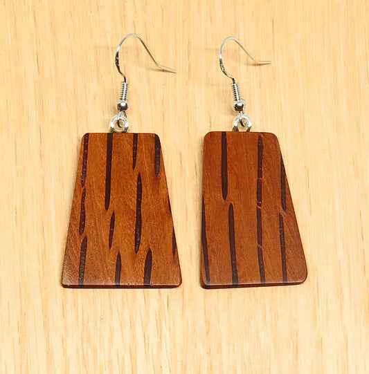 Hairy Oak 'Inca' Drop Earrings