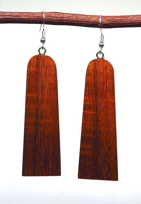 Longer Tasmanian Blackwood Drop earrings