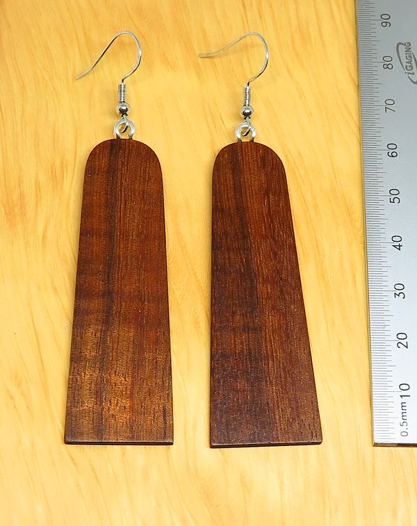 Longer Tasmanian Blackwood Drop earrings