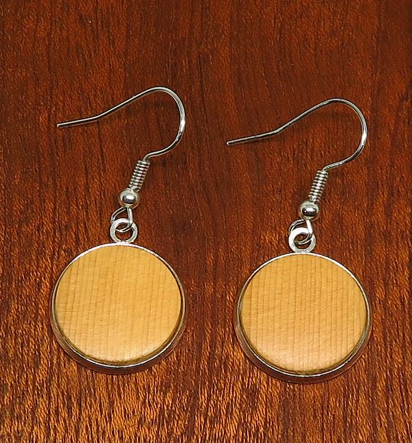 Huon pine Inlay Drop Earrings