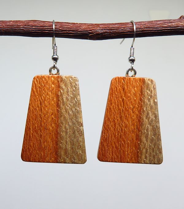 Kimberley Grevillea Timber 'Inca' Drop Earrings