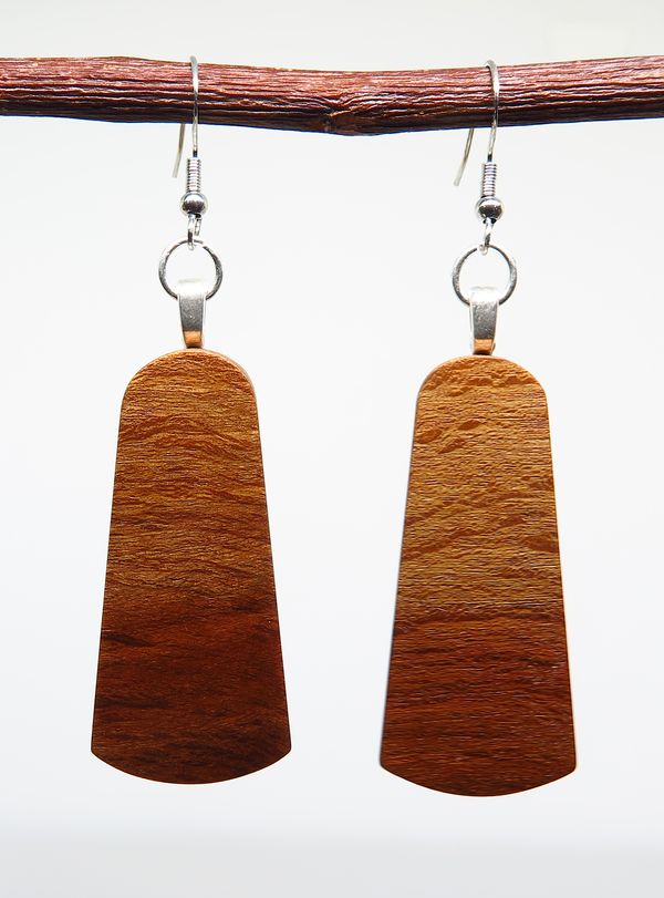 Sheoak Timber Drop Earrings