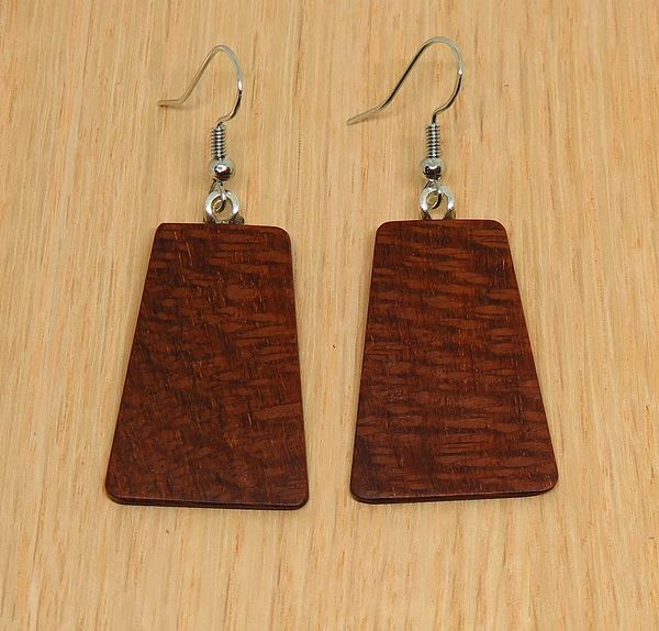 Kimberley Beefwood 'Inca' Drop Earrings