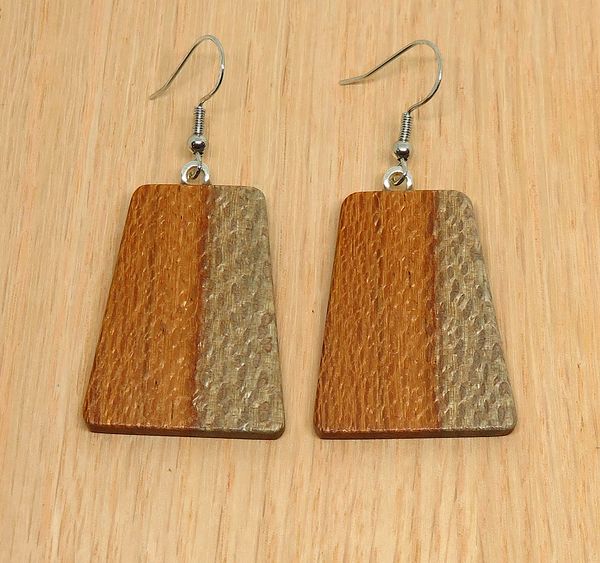 Kimberley Grevillea Timber 'Inca' Drop Earrings
