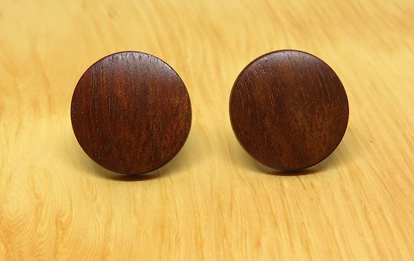 Jarrah Round Stud Earrings
