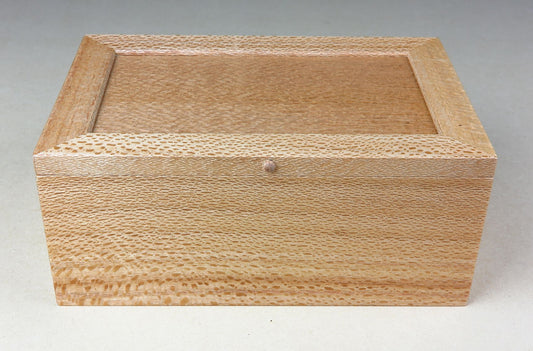 Silky Oak Jewellery Box With Tray