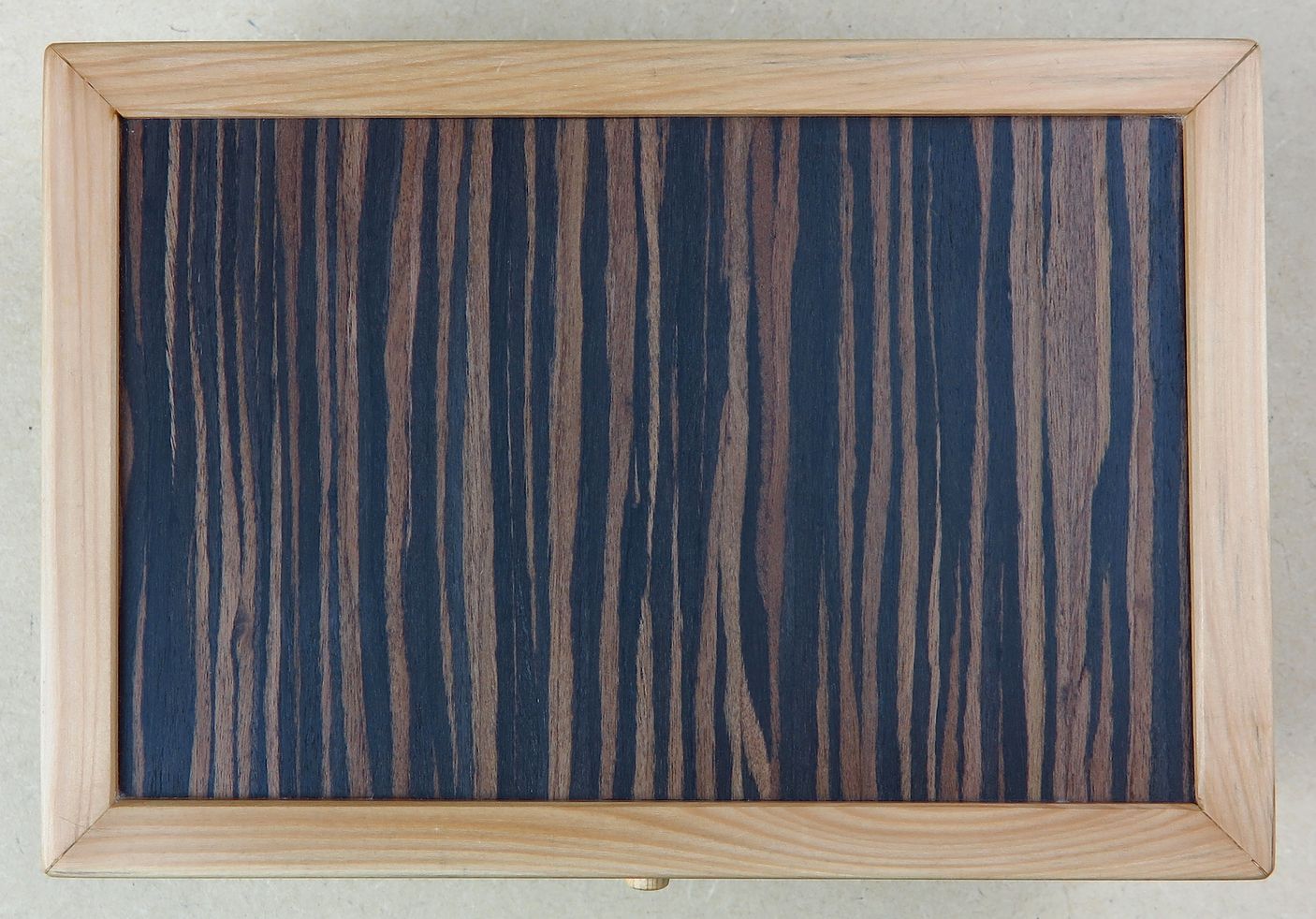 King Billy Pine and Macassar Ebony Small Jewellery Box